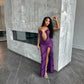 Aruba Dress - Purple