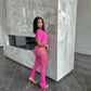 Jade Jumpsuit - Pink